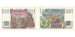 World Coins - France, 50 Francs, Le Verrier, 1950, N.154, UNC(60-62), Fayette:20.15, KM:127c