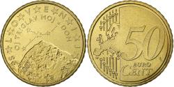 World Coins - Slovenia, 50 Euro Cent, 2007, Nordic gold,
