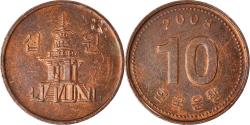 World Coins - Coin, KOREA-SOUTH, 10 Won, 2008