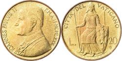 World Coins - Coin, VATICAN CITY, John Paul II, 20 Lire, 1980, Roma, FDC,