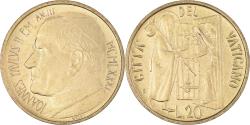 World Coins - Coin, VATICAN CITY, John Paul II, 20 Lire, 1981, Roma, FDC,