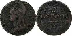 World Coins - France, 5 Centimes, Dupré, AN 4, Paris, Bronze, , Gadoury:124
