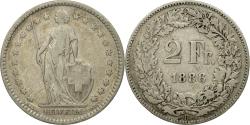 World Coins - Coin, Switzerland, 2 Francs, 1886, Bern, , Silver, KM:21