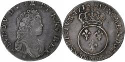 World Coins - France, Louis XV, 1/10 Écu vertugadin, 1716, La Rochelle, reformed, Silver