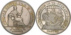World Coins - France, Token, Chambre de Commerce de Nantes, Silver,