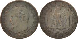 World Coins - Coin, France, Napoleon III, Napoléon III, 5 Centimes, 1853, Strasbourg