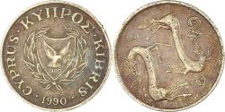 World Coins - Coin, Cyprus, 2 Cents, 1990