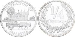 World Coins - Malaysia, 1/4 once, Silver,