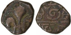 World Coins - French India, Louis XV, Doudou, n.d. (1715-1774), Pondicherry, Bronze,