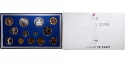 World Coins - France, Coffret 1 c. à 100 frs., 1988, MDP, série FDC,