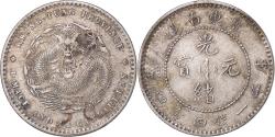 World Coins - China, Guangxu, 20 Fen/Cent, 1 mace 4,4 candareens, 1890-1908, Silver,