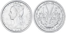 World Coins - Coin, French Equatorial Africa, Franc, 1948, Paris, , Aluminum, KM:6