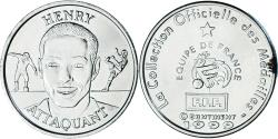World Coins - France, Token, Football, Thierry Henry, Attaquant, Sport, 1999,