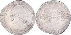 World Coins - Coin, France, Henri III, 1/4 Franc, Angers, , Silver, Duplessy:1132