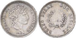 World Coins - Kingdom of Naples, Joachim Murat, 1 Lira, 1813, Silver,