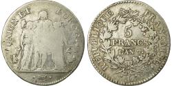 World Coins - Coin, France, Union et Force, 5 Francs, 1798, Bayonne, , Silver