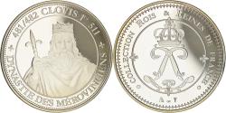 World Coins - France, Medal, Clovis Ier, Roi de France, Dynastie des Mérovingiens,