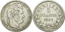 World Coins - Coin, France, Louis-Philippe, 5 Francs, 1837, Marseille, , Silver