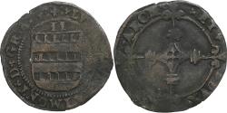 World Coins - Archbishopric of Cambrai, Louis de Berlaimont, Double Denier, 1570-1596
