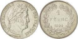 World Coins - France, Louis Philippe I, 1 Franc, 1844, Lille, Silver, , Gadoury:453