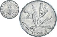 World Coins - Coin, Italy, 2 Lire, 1954, Rome, , Aluminum, KM:94