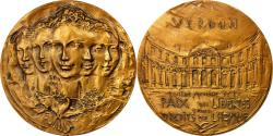 World Coins - France, Medal, Verdun, Centre Mondial de la Paix, Baquel, , Bronze