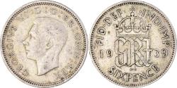 World Coins - Coin, Great Britain, 6 Pence, 1939