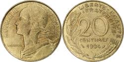 World Coins - Coin, France, Marianne, 20 Centimes, 1994, Paris, , Aluminum-Bronze
