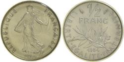 World Coins - Coin, France, Semeuse, 1/2 Franc, 1984, Paris, FDC, , Nickel, KM:931.1