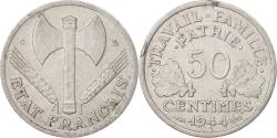 World Coins - Coin, France, Bazor, 50 Centimes, 1944, Castelsarrasin, , Aluminum