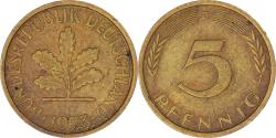 World Coins - Coin, Germany, 5 Pfennig, 1973