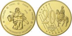 World Coins - Switzerland, 20 Euro Cent, unofficial private coin, 2005