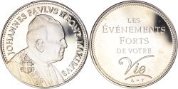 World Coins - France, Medal, Les Evènements Forts de votre Vie, Jean-Paul II Pape,