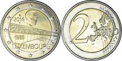 World Coins - Luxembourg, 2 Euro, Pont Grande Duchesse Charlotte, 2016, , Bi-Metallic