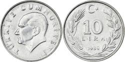 World Coins - Turkey, 10 Lira, 1986, Istanbul, Aluminum, , KM:964