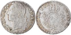 World Coins - Coin, France, Louis XV, 1/2 Écu de Béarn au bandeau, 1/2 ECU, 44 Sols, 1767