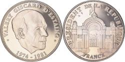 World Coins - France, Medal, Ve République, Valery Giscard d'Estaing,