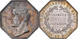 World Coins - France, Token, Charles X, Notaires de l'Arrondissement de Melun, Seine et Oise