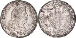 World Coins - Coin, France, Louis XIV, 1/2 Écu aux 8 L, 1/2 Ecu, 1691, La Rochelle