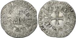 World Coins - France, Charles V, Blanc au K, 1365-1380, Billon, , Duplessy:363