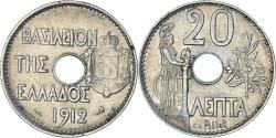 World Coins - Coin, Greece, 20 Lepta, 1912