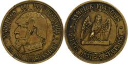 World Coins - France, Napoleon III, 5 Centimes, 1870, Paris, Satirique, Bronze,