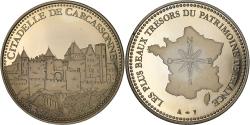 World Coins - France, Medal, La Citadelle de Carcassonne, Copper-nickel,
