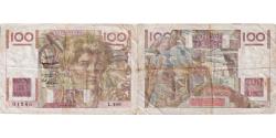 World Coins - France, 100 Francs, Jeune Paysan, 1952, L.488, VF(20-25), Fayette:28.34, KM:128d