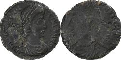 Ancient Coins - Constantius II, Follis, 337-361, Incuse strike, Bronze,