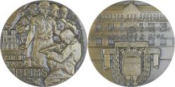 World Coins - France, Medal, Capitulation des allemands à Reims le 7 mai, History, Simon