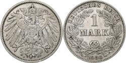 World Coins - GERMANY - EMPIRE, Wilhelm II, Mark, 1904, Hambourg, Silver, , KM:14