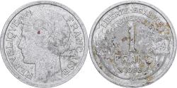 World Coins - France, Franc, Morlon, 1958, Beaumont - Le Roger, Aluminum,