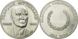 World Coins - France, Medal, Mitterrand, Elections Présidentielles, 1988, , Silver