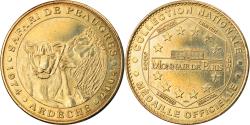 World Coins - France, Token, Touristic token, Peaugres - Safari n°2 - Lions, Arts & Culture